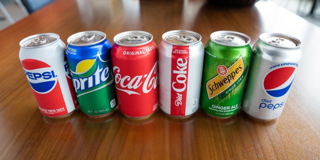 Assorted Individual Sodas