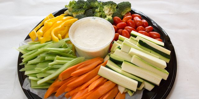 Raw Vegetable Tray