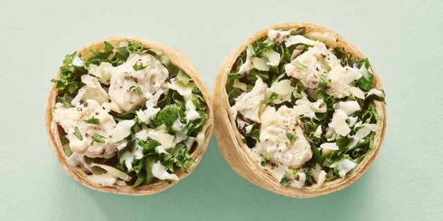 Kale Caesar Wrap