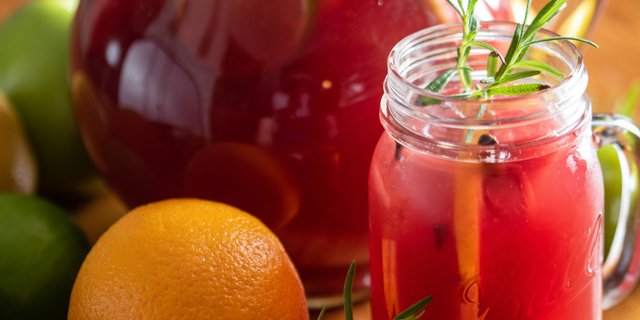 Non-Alcoholic Watermelon Sangria