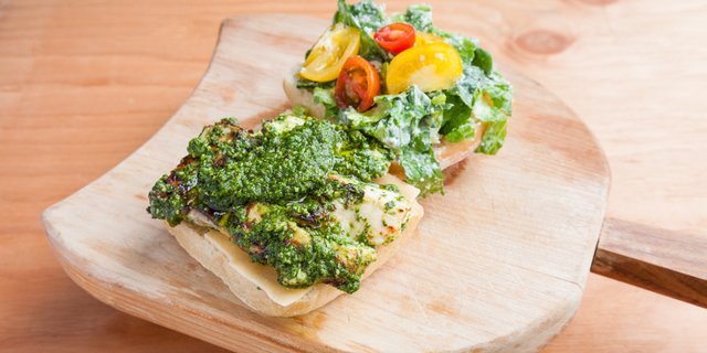 Chicken Pesto Sandwich