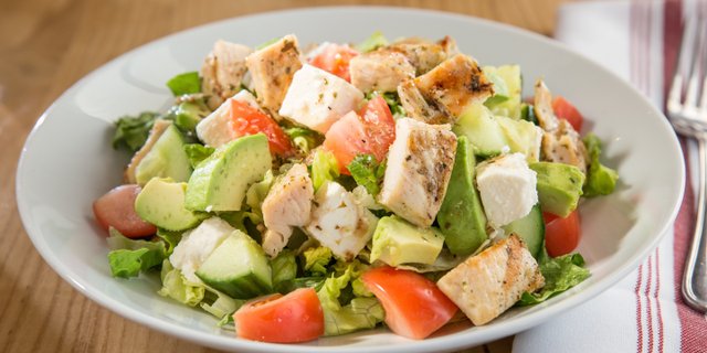 Chopped Avocado Chicken Salad