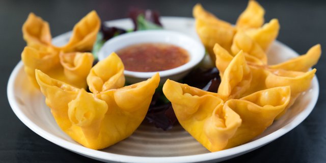 Lobster Goat Cheese Rangoon