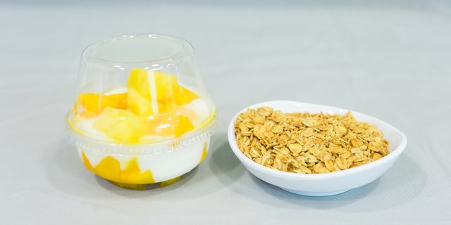 Pineapple-Mango Yogurt Parfaits