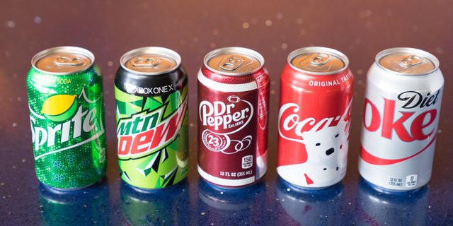 Assorted Individual Sodas