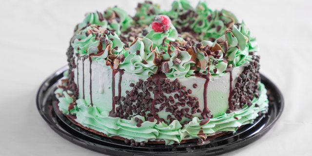 Mint Chip Ice Cream Cake