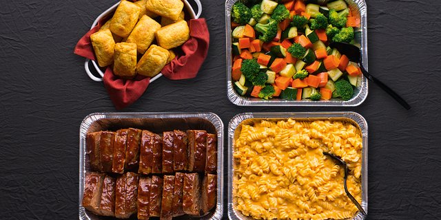 Build-Your-Own Meatloaf Hot Buffet