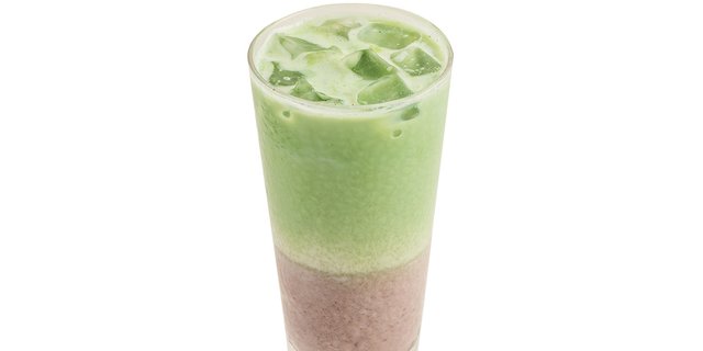 Kokura Red Bean Matcha Latte