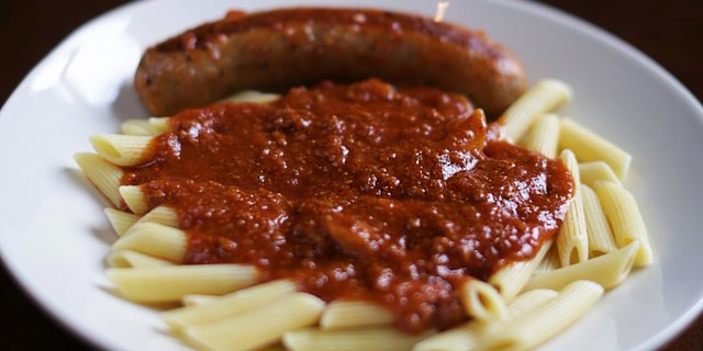 Penne w/ Italian Sausage
