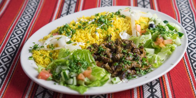 Beef Shawarma Plate