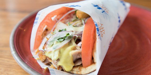 Chicken Gyro Sandwich