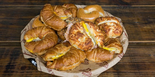 Hot Breakfast Sandwich Selection