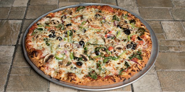 Palio's Vegetable Pizza
