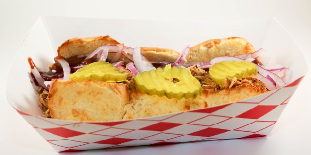 BBQ Chicken Slider Bar