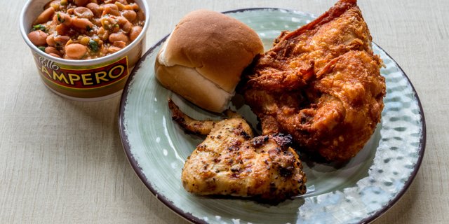 2-Piece Chicken Boxed Lunch