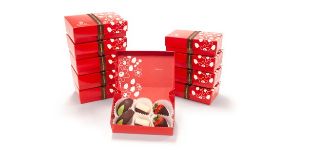 Mixed Dipped Fruit Gift Set