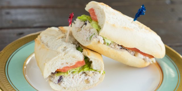 Chicken Waldorf Sandwich Platter