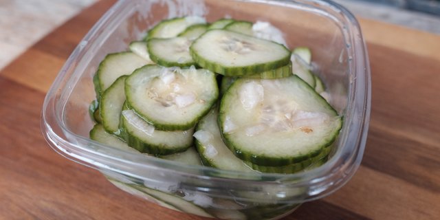 Sweet Cucumber Salad