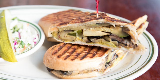 Veggie Cubano Sandwich