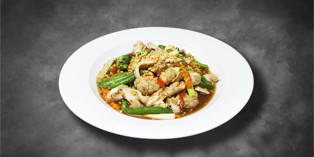Pepper Garlic Stir-Fry