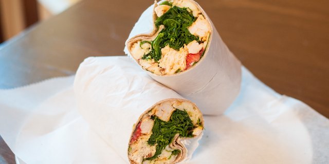 The Food Pyramid Wrap