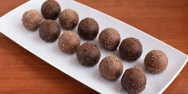 2 Dozen Milk & Dark Chocolate Ganache Truffles