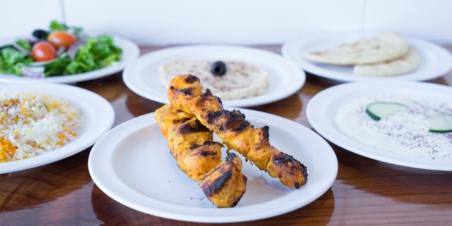 Chicken Kabob Plate
