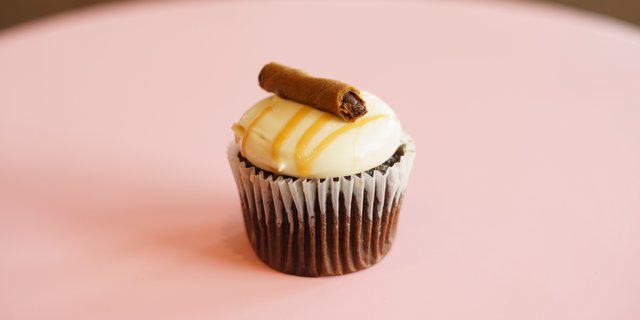 Caramel Mocha Latte Cupcake