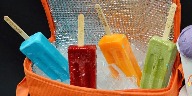 Sorbet Popsicles
