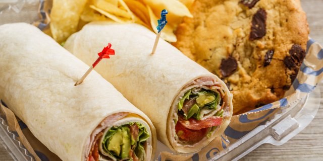 Rolled Sandwich Box Lunch