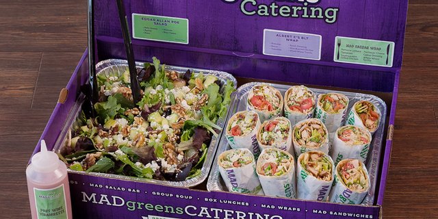 MAD Salad & 12-Half MAD Wrap Package