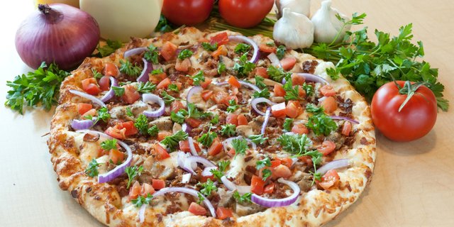 Chicken Bacon Ranch Pizza