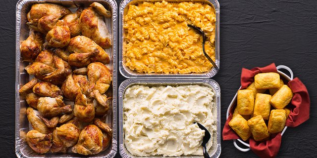 Build-Your-Own Chicken Hot Buffet