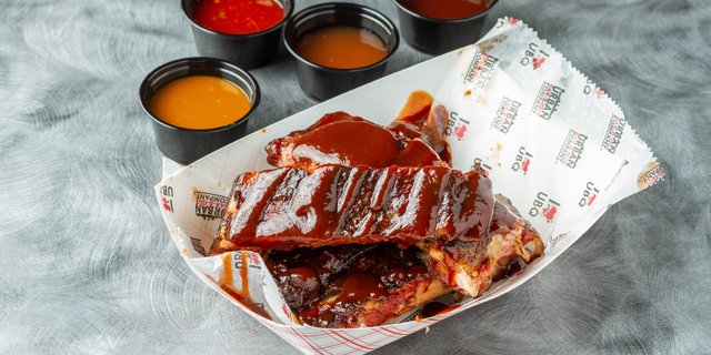 Cut Rack of Ribs