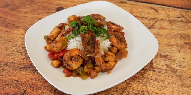 Blackened Seafood Jambalaya