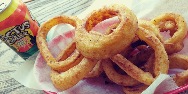 Beer-Battered Onion Rings