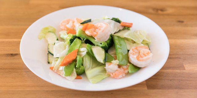 Shrimp w/ Mixed Vegetables