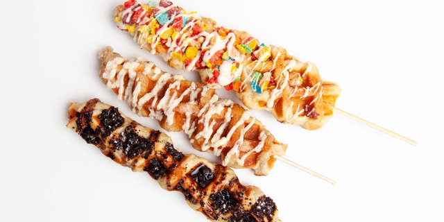 Liege Waffle Stick Pops