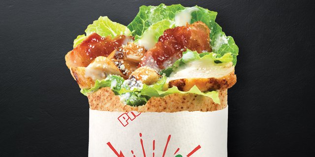 Chicken Caesar Pita