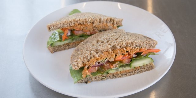 Hummus Harvest Sandwich