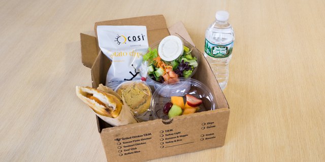 Cosi Sandwich Box 3