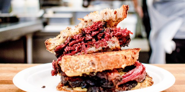 Smoked Pastrami Sandwich