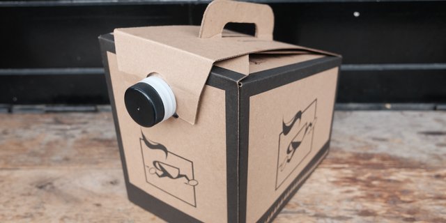 Box of Stumptown Coffee