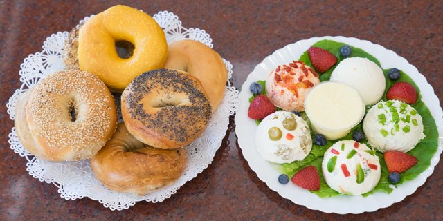 Bagels & Cream Cheese Platter