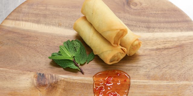 Fried Veggie Spring Rolls