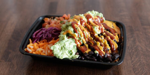 Black Bean & Guacamole Bowl