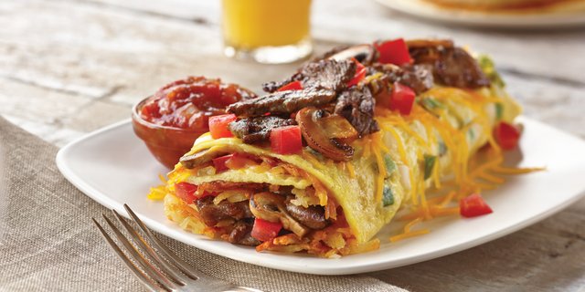 Big Steak Omelette