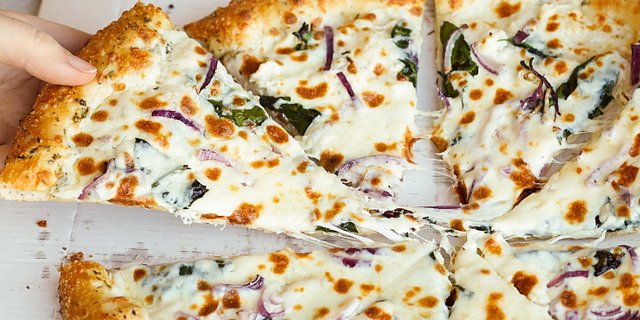 Spinach & Feta Pizza