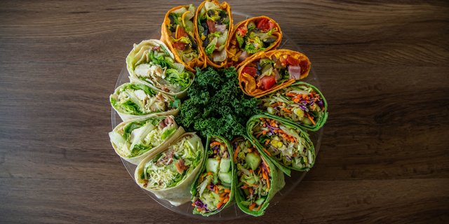 Wrap w/ Protein Platter