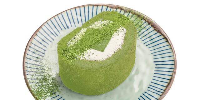 Uji Matcha Milk Jelly Cake Roll